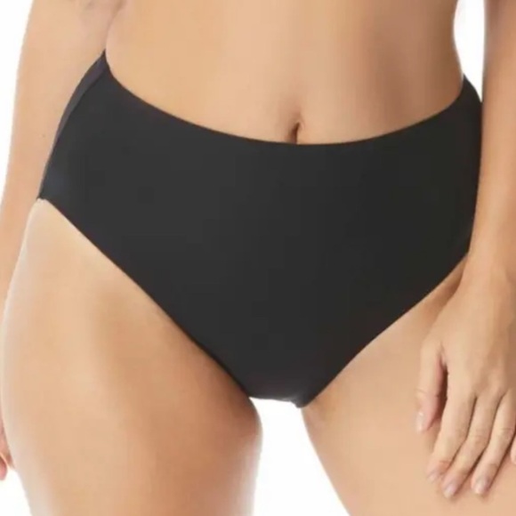 Coco Reef Other - Coco Reef Contours High-Waist Bikini Bottoms T32015 Black L NWT $64